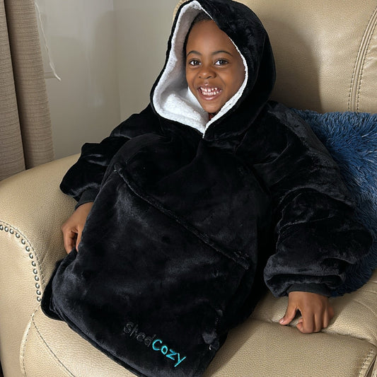 ShedCozy™ Hoodie Premium pour Enfants (Noir)