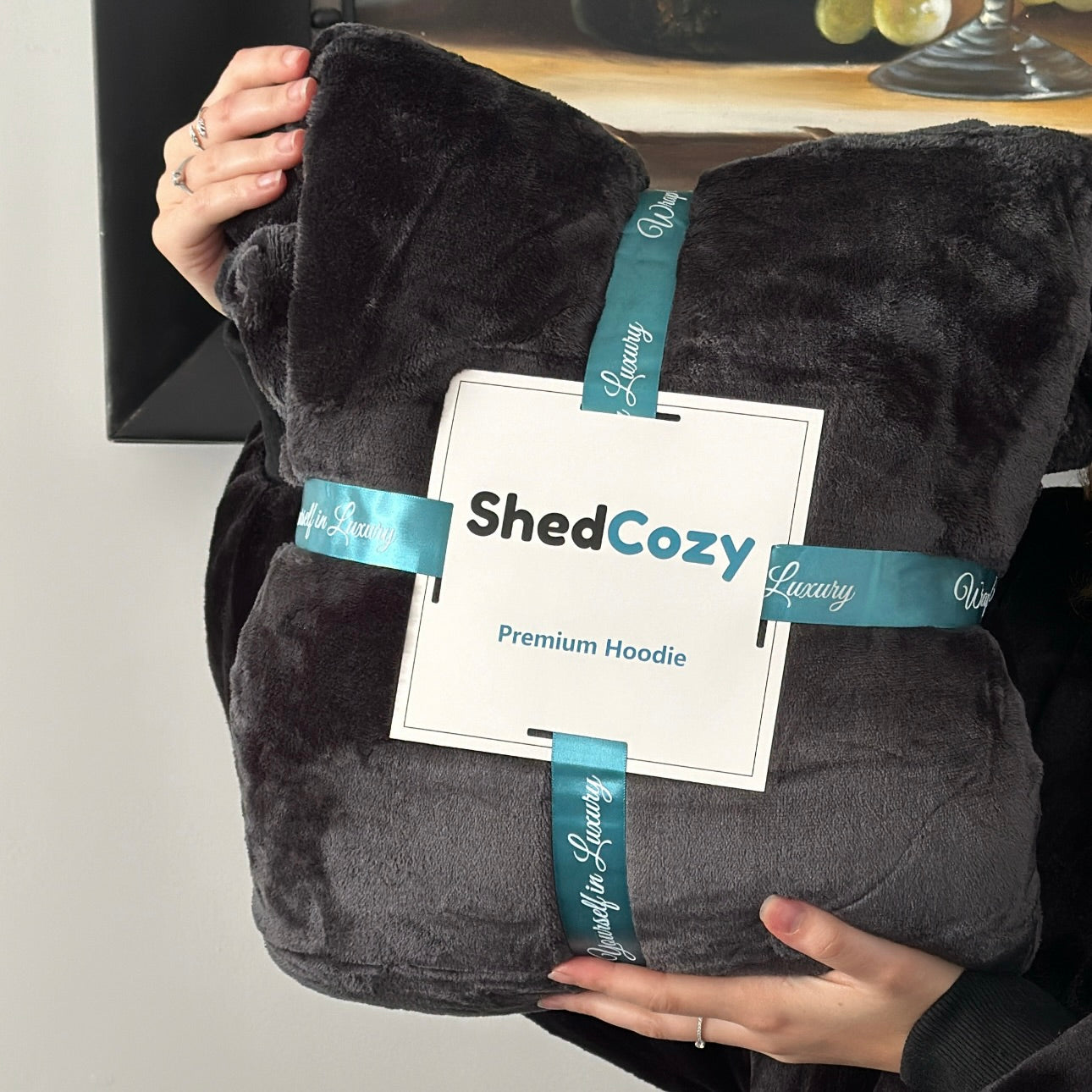 ShedCozy™ Hoodie Premium pour Adultes (Gris Charbon)